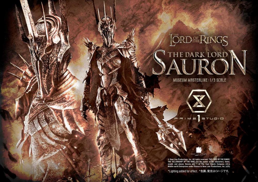 The Lord of the Rings Museum Masterline The Dark Lord Sauron (Bonus Ver.) 1/3 Scale Limited Edition Statue Gallery Image 50