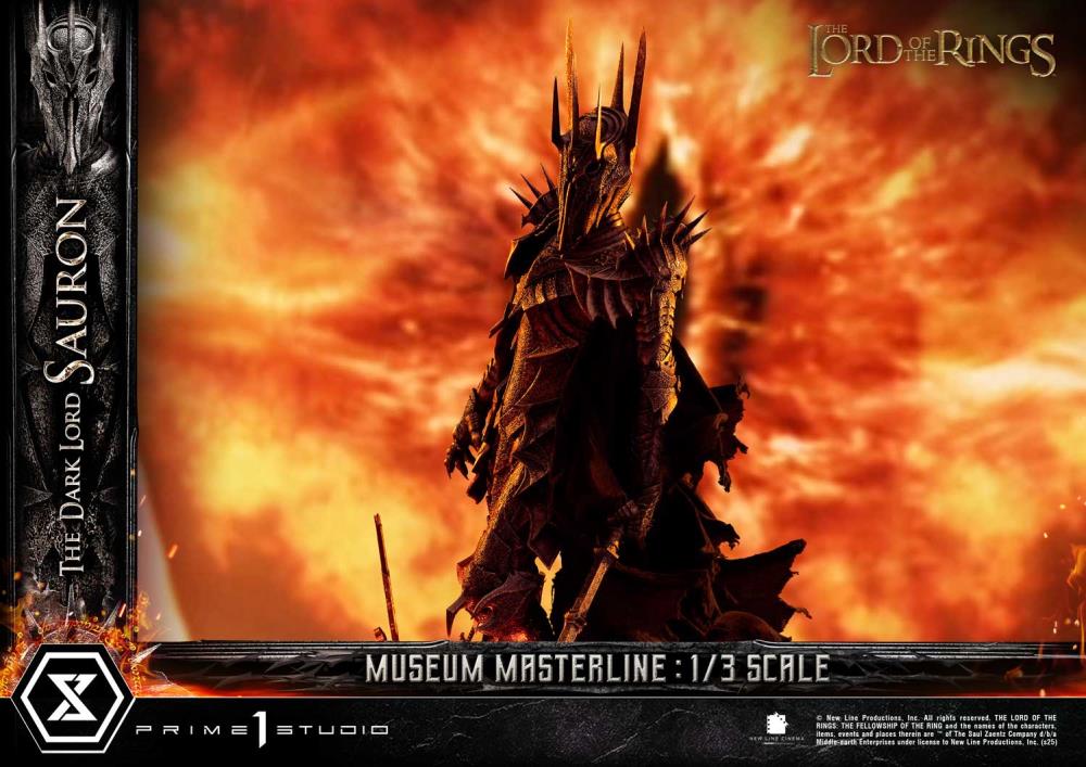 The Lord of the Rings Museum Masterline The Dark Lord Sauron (Bonus Ver.) 1/3 Scale Limited Edition Statue Gallery Image 48