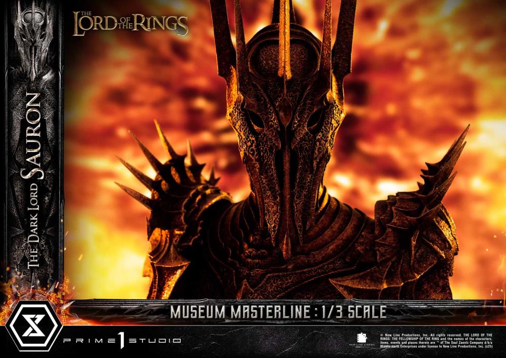 The Lord of the Rings Museum Masterline The Dark Lord Sauron (Bonus Ver.) 1/3 Scale Limited Edition Statue Gallery Image 43