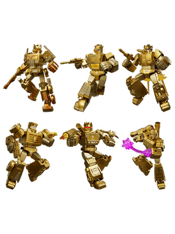 Transformers The Golden Lagoon: Defence (2025 Yearly Version) Boxed Set of 6 Model Kits Gallery Image 2
