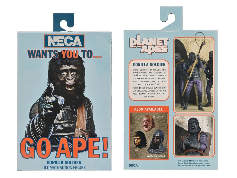 Planet of the Apes Ultimate Gorilla Soldier Action Figure Gallery Image 9