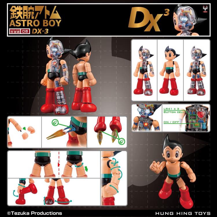 ASTRO アストロ　rocky ラキ GATE6 グッズ　セット Astro Boy Metal Action Series Astro Boy (DX Edition) Figure (With