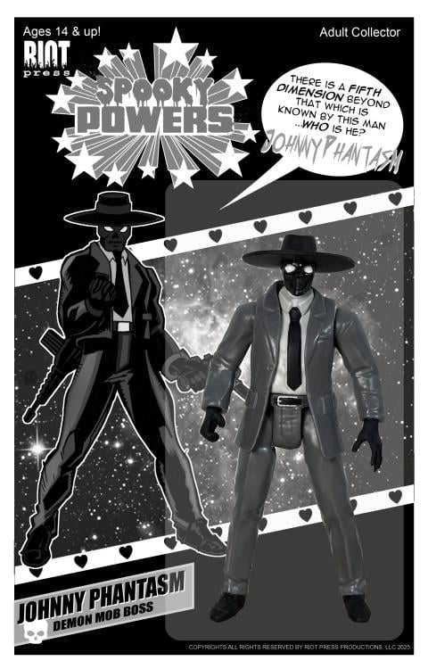 Johnny Phantasm (Noir Edition) Action Figure Gallery Image 10