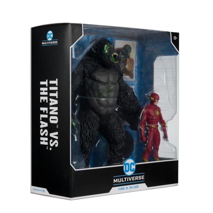 DC Multiverse Titano vs. The Flash Action Figure Two-Pack Gallery Image 12