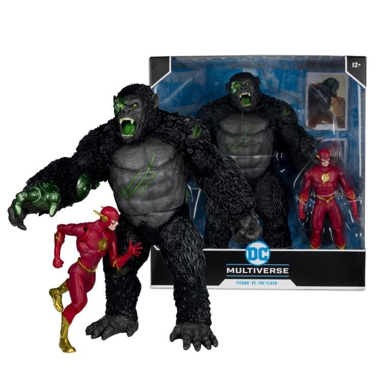 DC Multiverse Titano vs. The Flash Action Figure Two-Pack Gallery Image 10