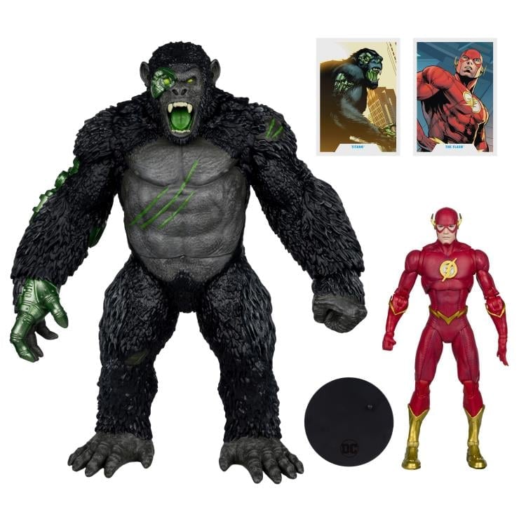 DC Multiverse Titano vs. The Flash Action Figure Two-Pack Gallery Image 9