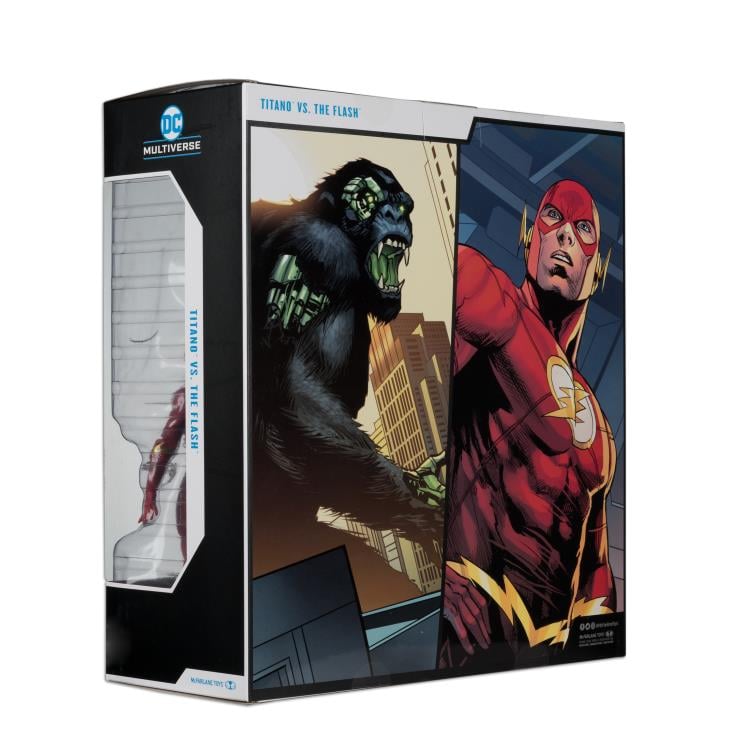 DC Multiverse Titano vs. The Flash Action Figure Two-Pack Gallery Image 13