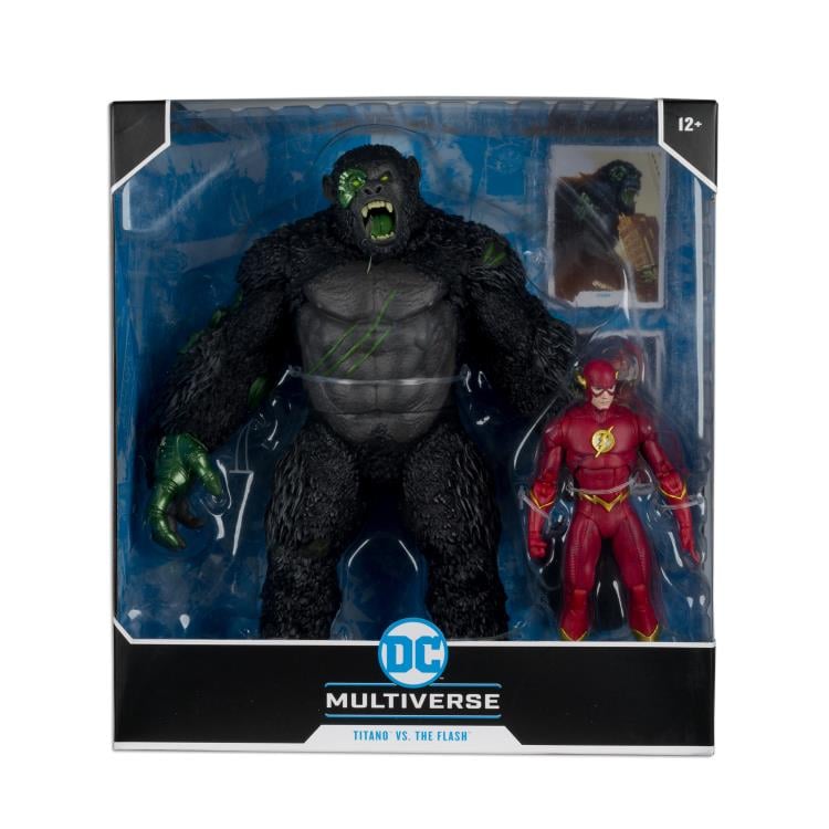 DC Multiverse Titano vs. The Flash Action Figure Two-Pack Gallery Image 11