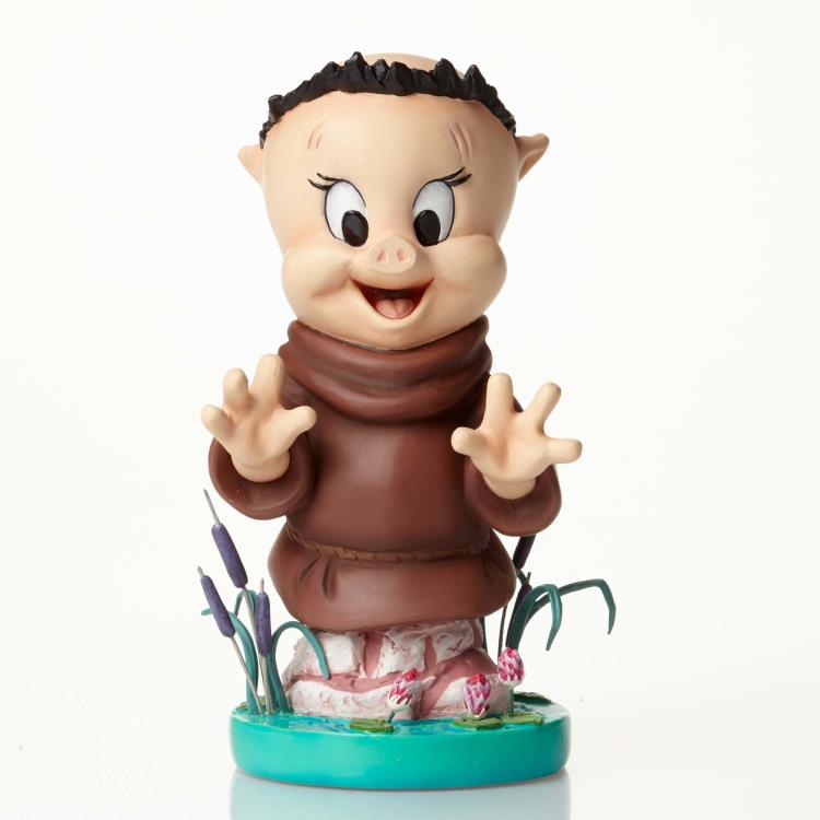 Looney Tunes Grand Jester Porky Pig as Friar Tuck Bust Gallery Image 5