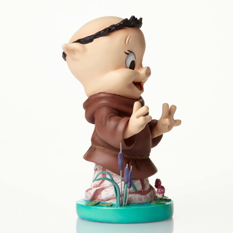 Looney Tunes Grand Jester Porky Pig as Friar Tuck Bust Gallery Image 4