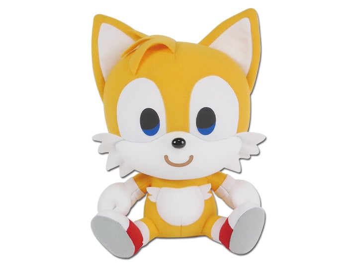 Sonic The Hedgehog Tails (Sitting) 7" Plush Gallery Image 1