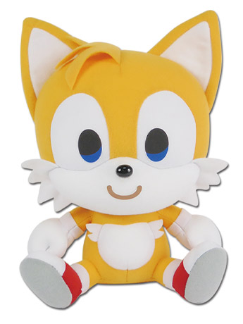 Sonic The Hedgehog Tails (Sitting) 7" Plush Gallery Image 2