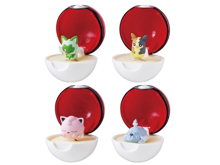 Pokemon Gashapon Ringcolle Vol. 7 Bag of 6 Random Capsules Gallery Image 1