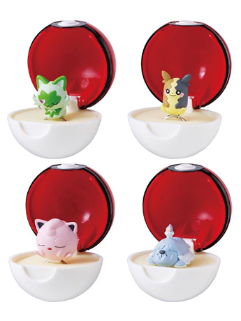 Pokemon Gashapon Ringcolle Vol. 7 Bag of 6 Random Capsules Gallery Image 2