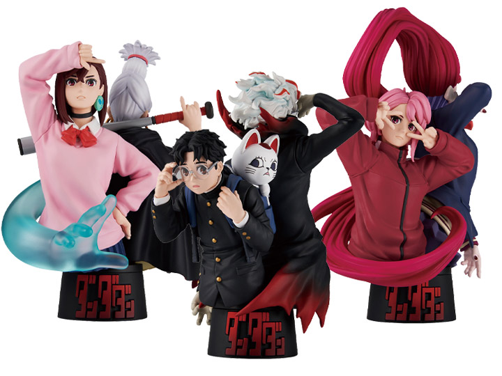 Dandadan Petitrama EX Boxed Set of 3 Figures Gallery Image 1