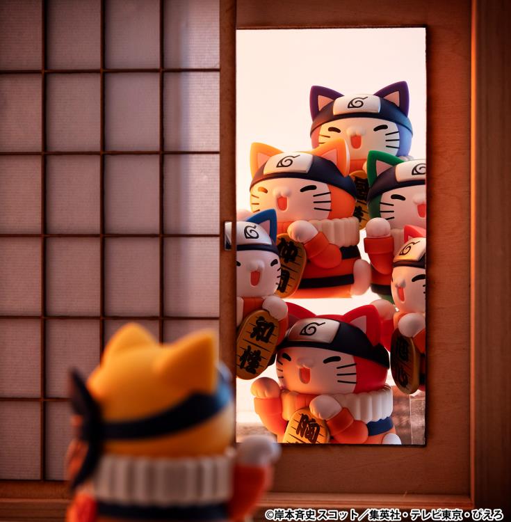 Naruto: Shippuden Nyaruto! Mega Cat Project Colorful Fortune Cat Box of 6 Random Figures Gallery Image 9