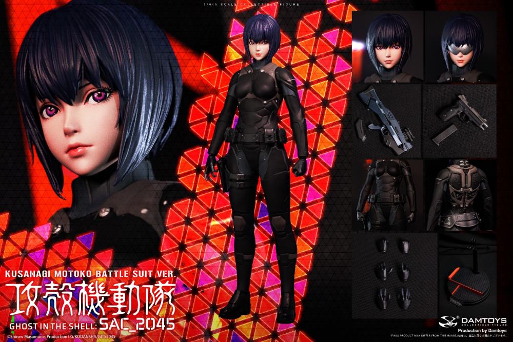 Ghost in the Shell: SAC_2045 Motoko Kusanagi (Combat Suit Ver.) 1/6 Scale Figure Gallery Image 21