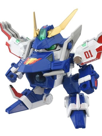 Bomberman B-Daman Bakugaiden Toyrise DMB-01 White Blows Action Figure Gallery Image 2