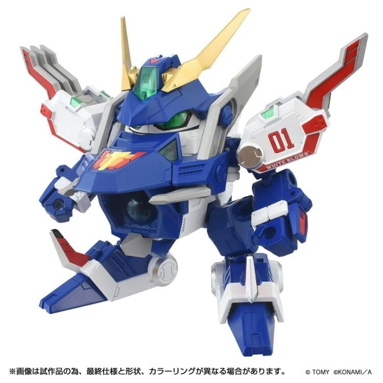 Bomberman B-Daman Bakugaiden Toyrise DMB-01 White Blows Action Figure Gallery Image 3