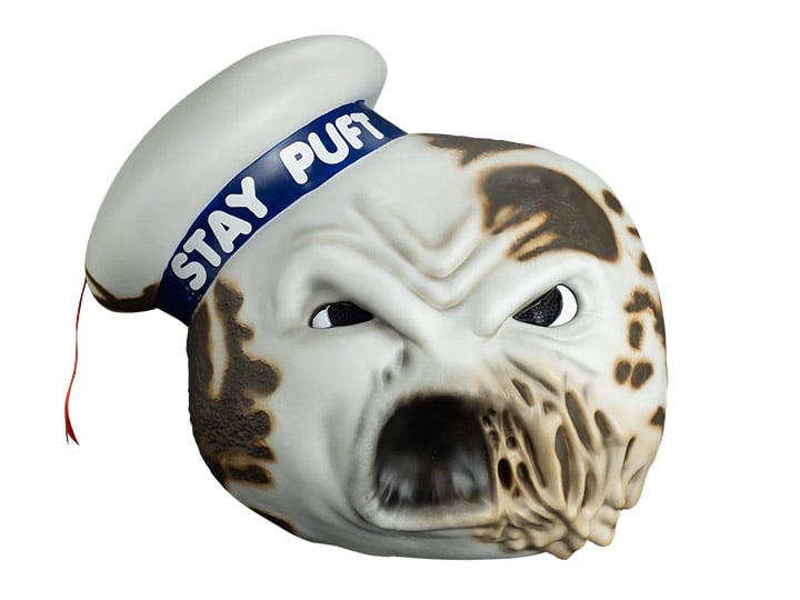 Ghostbusters Toasted Stay Puft Marshmallow Man Vinyl Mask Gallery Image 1