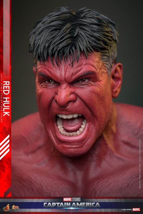 Captain America: Brave New World MMS797 Red Hulk 1/6th Scale Collectible Figure Gallery Image 15