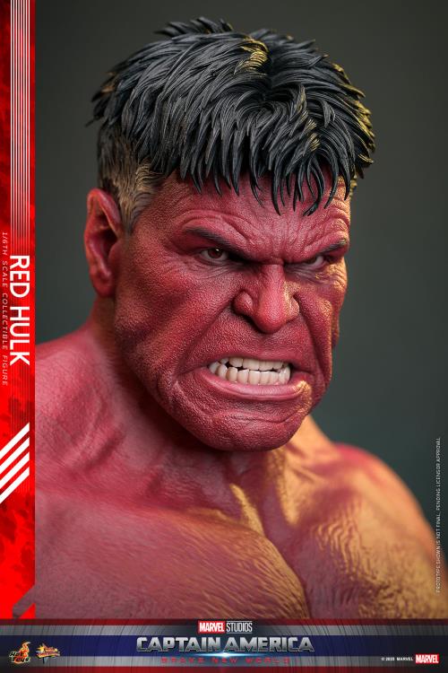 Captain America: Brave New World MMS797 Red Hulk 1/6th Scale Collectible Figure Gallery Image 17
