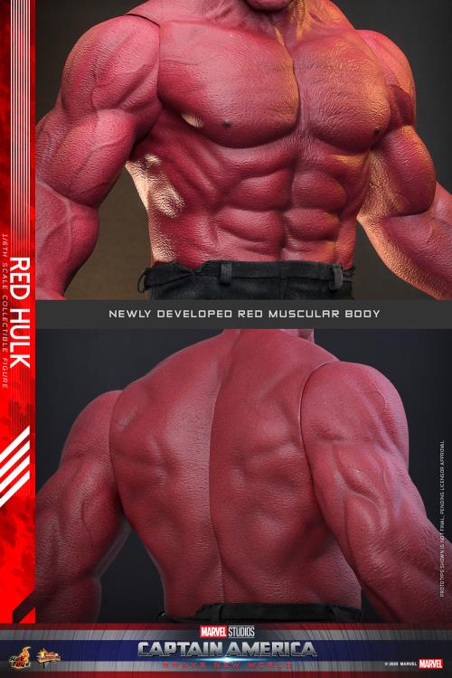Captain America: Brave New World MMS797 Red Hulk 1/6th Scale Collectible Figure Gallery Image 20