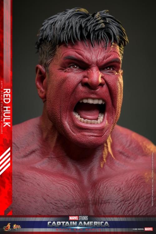 Captain America: Brave New World MMS797 Red Hulk 1/6th Scale Collectible Figure Gallery Image 16