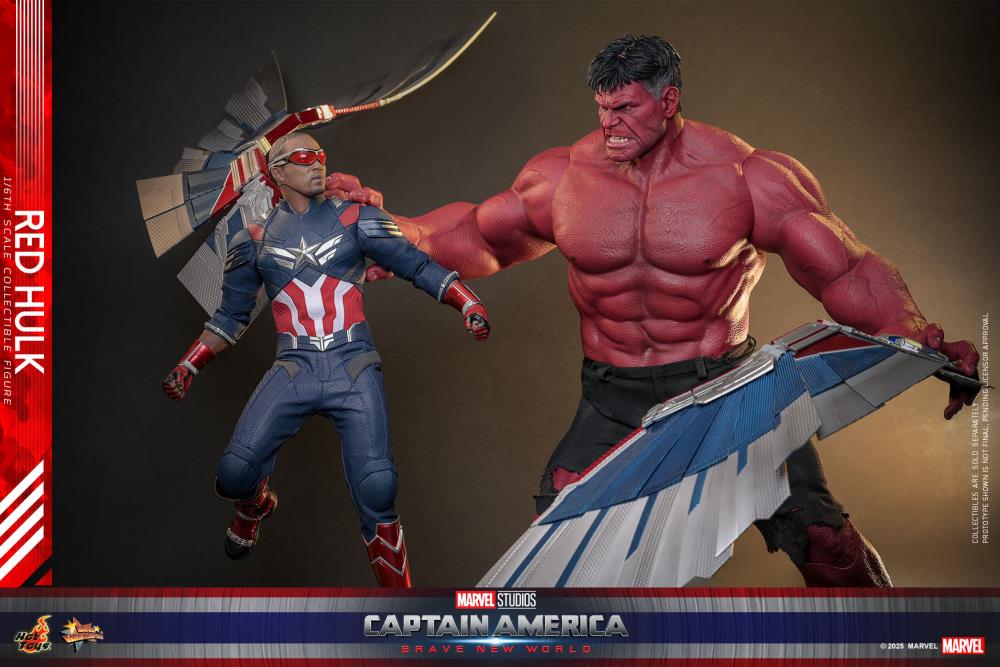 Captain America: Brave New World MMS797 Red Hulk 1/6th Scale