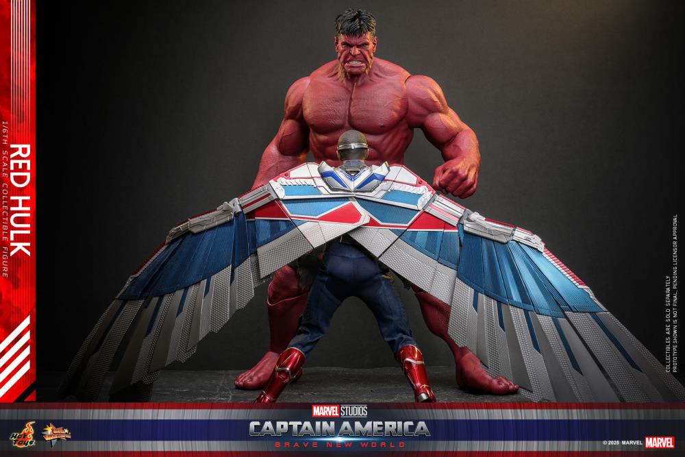 Captain America: Brave New World MMS797 Red Hulk 1/6th Scale