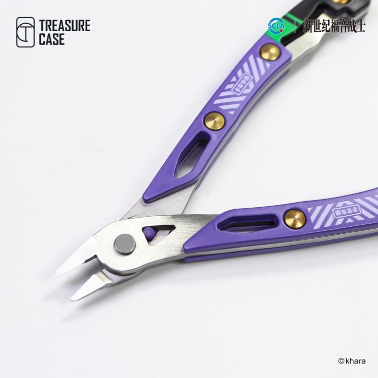 Neon Genesis Evangelion EVA-01 Version Model Cutting Pliers Set Gallery Image 3