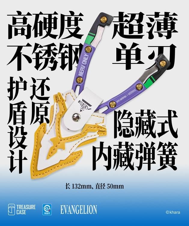 Neon Genesis Evangelion EVA-01 Version Model Cutting Pliers Set Gallery Image 8
