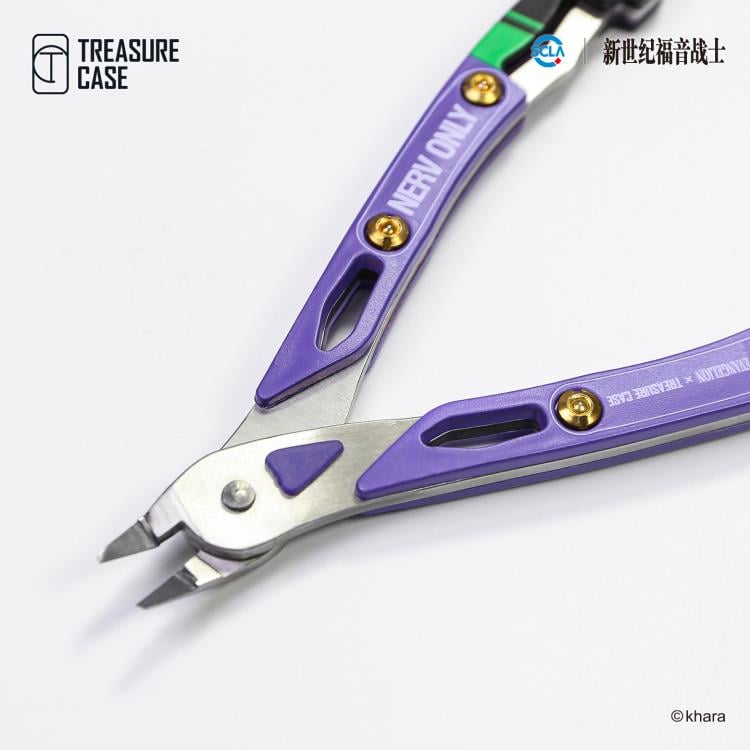 Neon Genesis Evangelion EVA-01 Version Model Cutting Pliers Set Gallery Image 4