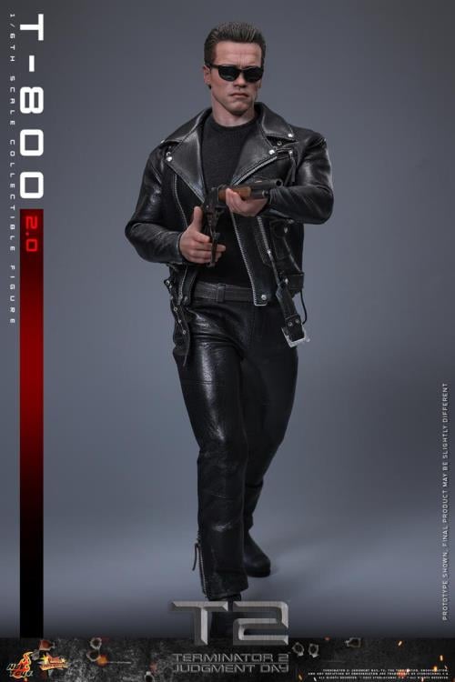 Terminator 2: Judgement Day MMS795 T-800 (2.0) 1/6th Scale Collectible Figure Gallery Image 7