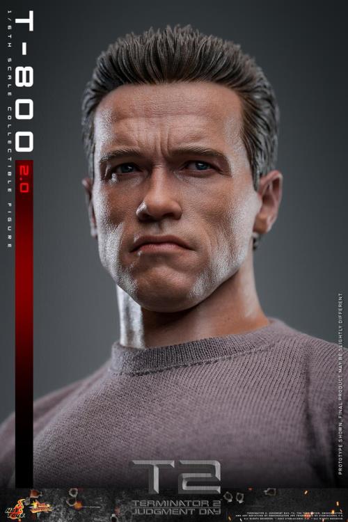 Terminator 2: Judgement Day MMS795 T-800 (2.0) 1/6th Scale Collectible Figure Gallery Image 20