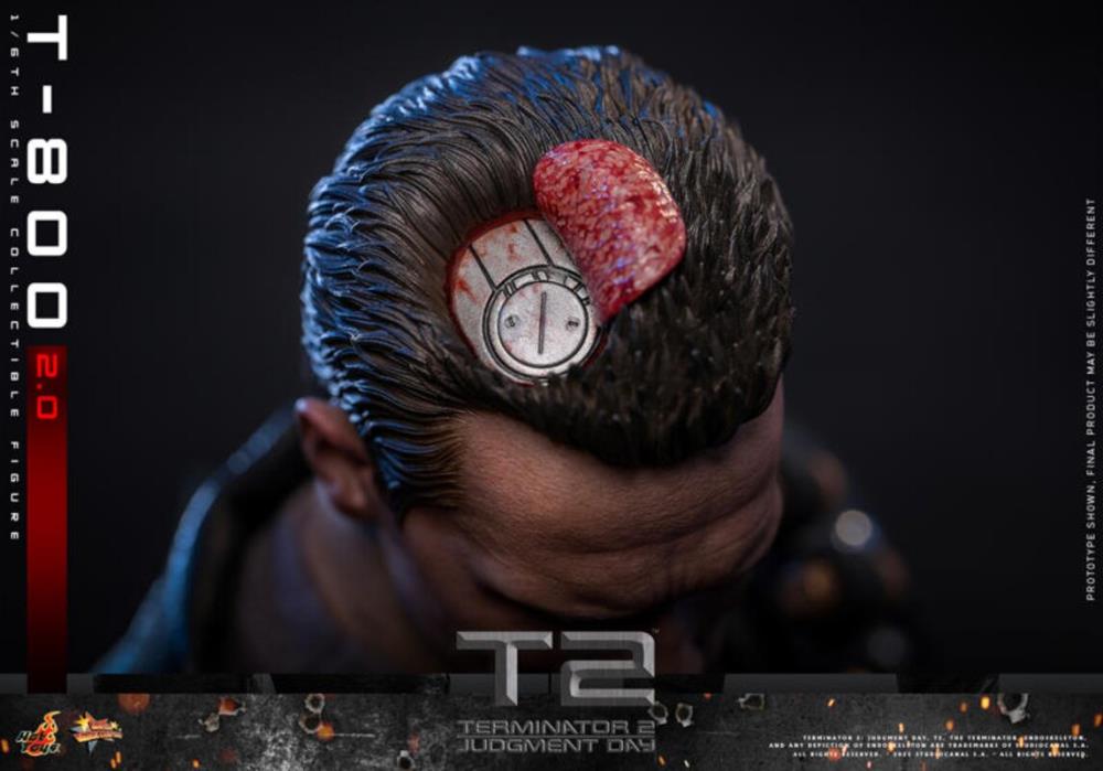 Terminator 2: Judgement Day MMS795 T-800 (2.0) 1/6th Scale Collectible Figure Gallery Image 22