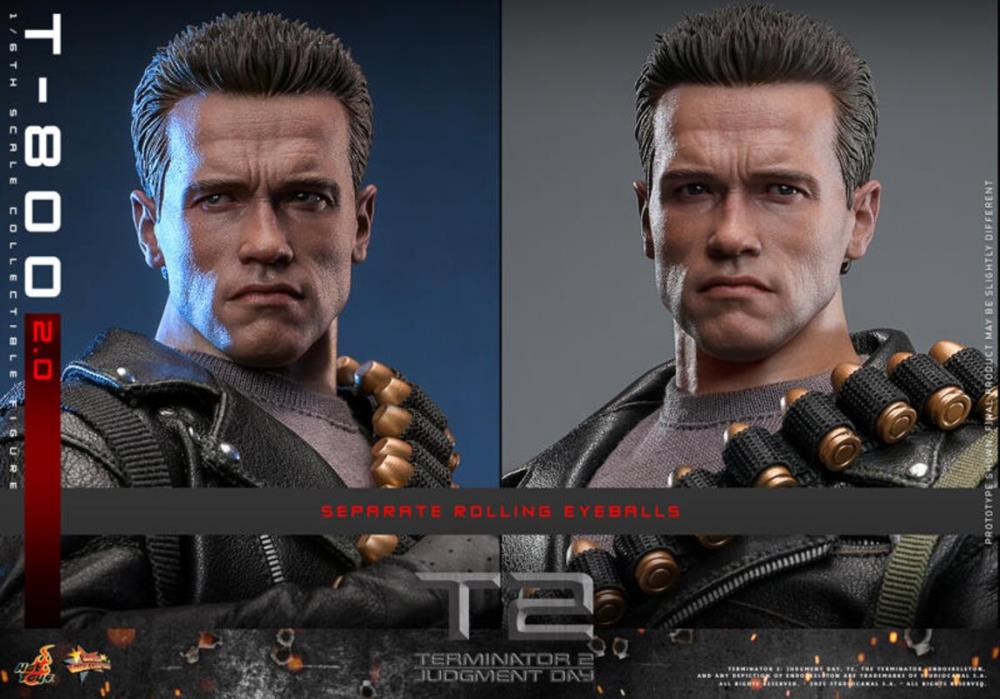 Terminator 2: Judgement Day MMS795 T-800 (2.0) 1/6th Scale Collectible Figure Gallery Image 23