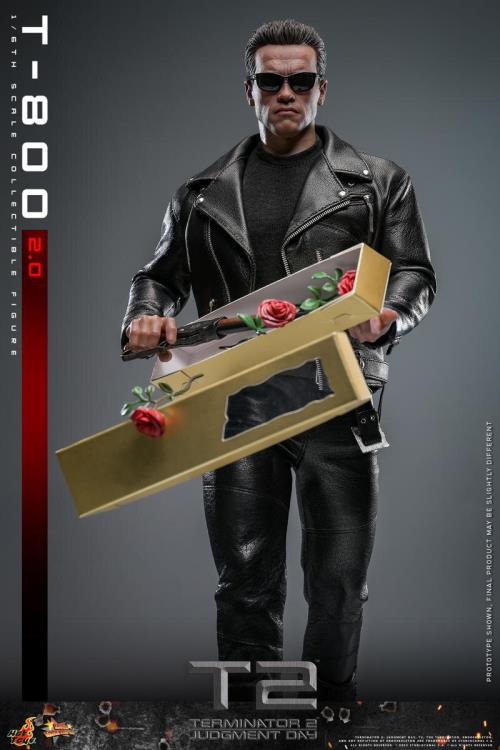Terminator 2: Judgement Day MMS795 T-800 (2.0) 1/6th Scale Collectible Figure Gallery Image 11