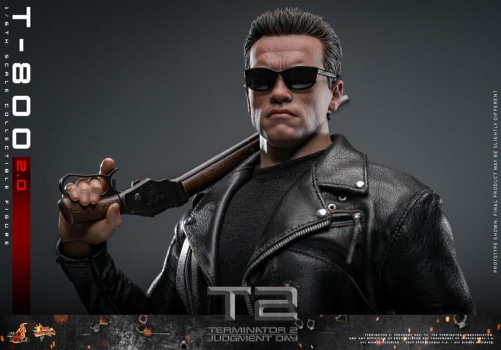Terminator 2: Judgement Day MMS795 T-800 (2.0) 1/6th Scale Collectible Figure Gallery Image 17