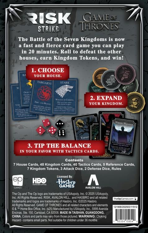 Risk Strike: Game of Thrones Edition Gallery Image 7