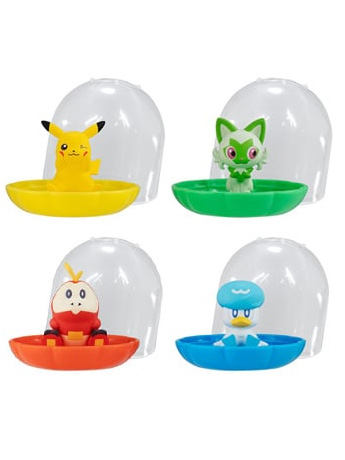 Pokemon Gemlies Vol. 6 Set of 4 Capsule Toys Gallery Image 2
