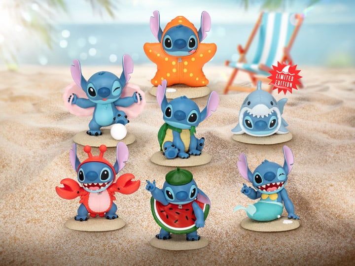 Lilo & Stitch Mini Egg Attack MEA-068 Stitch Summer Dress-Up Series Box of  6 Random Figures