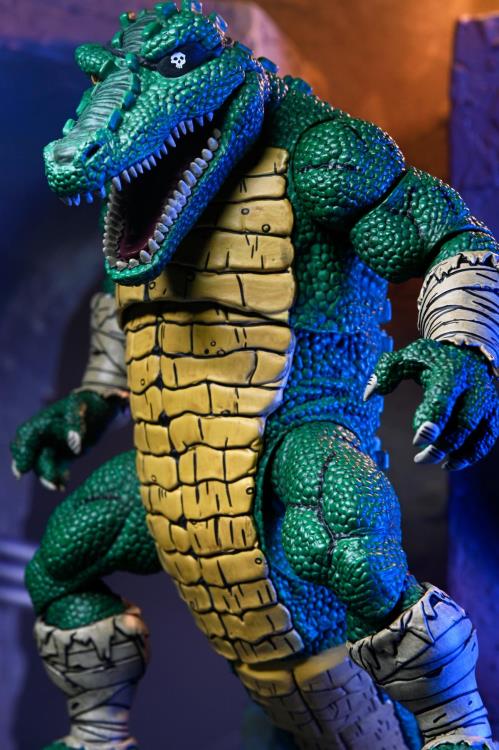 Teenage Mutant Ninja Turtles Leatherhead (Mirage Comics) Deluxe Action Figure Gallery Image 5