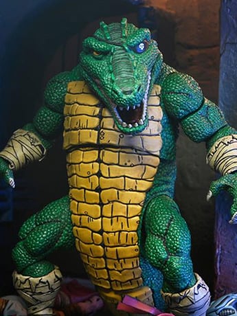 Teenage Mutant Ninja Turtles Leatherhead (Mirage Comics) Deluxe Action Figure Gallery Image 2