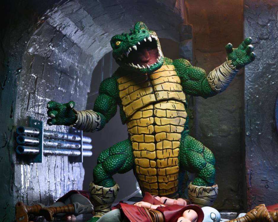Teenage Mutant Ninja Turtles Leatherhead (Mirage Comics) Deluxe Action Figure Gallery Image 9