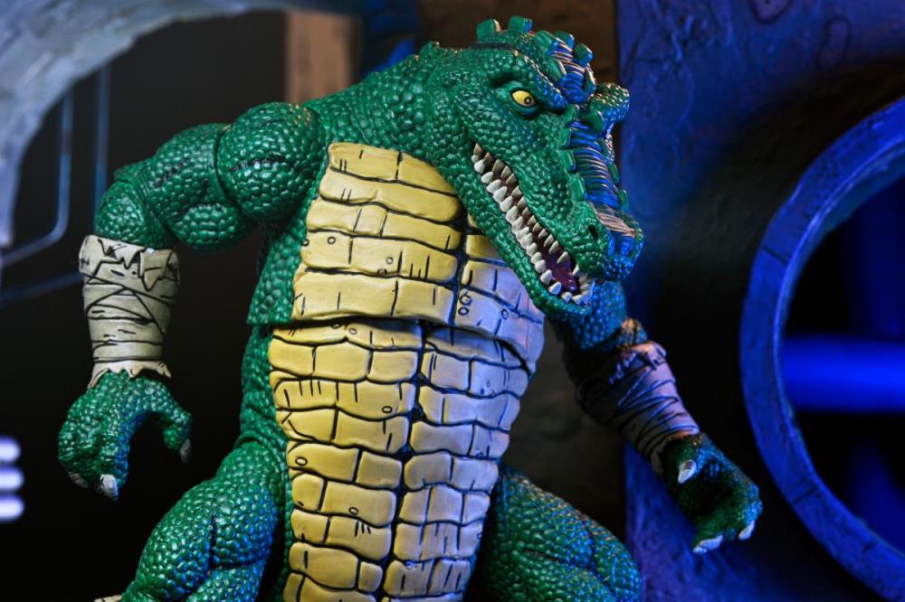 Teenage Mutant Ninja Turtles Leatherhead (Mirage Comics) Deluxe Action Figure Gallery Image 7