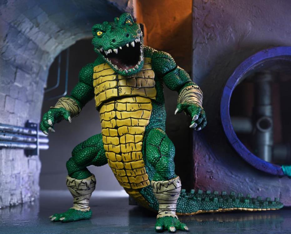 Teenage Mutant Ninja Turtles Leatherhead (Mirage Comics) Deluxe Action Figure Gallery Image 3