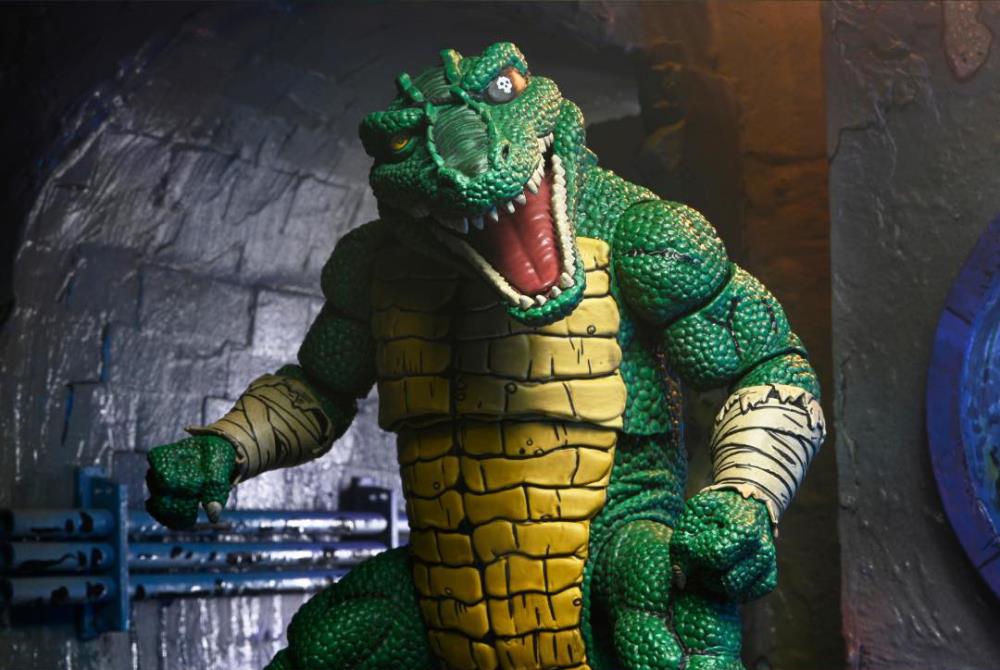 Teenage Mutant Ninja Turtles Leatherhead (Mirage Comics) Deluxe Action Figure Gallery Image 6