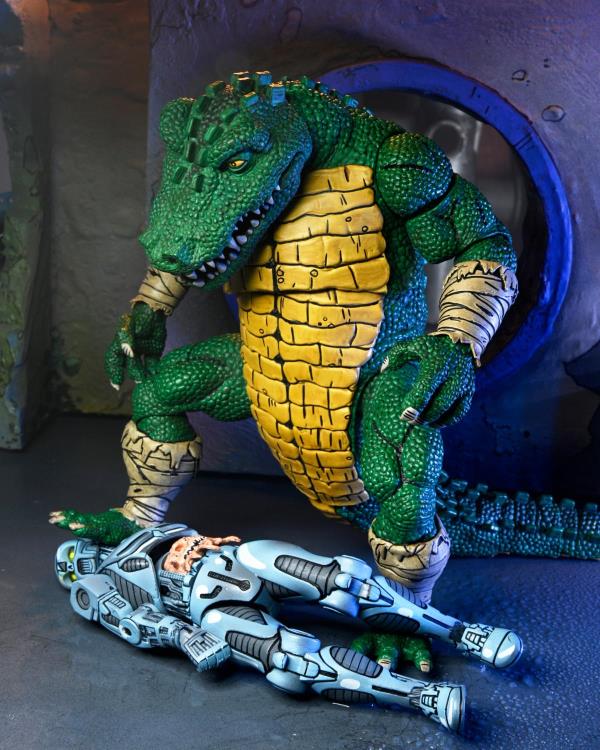 Teenage Mutant Ninja Turtles Leatherhead (Mirage Comics) Deluxe Action Figure Gallery Image 15