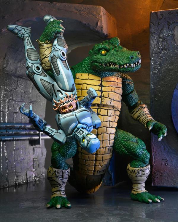 Teenage Mutant Ninja Turtles Leatherhead (Mirage Comics) Deluxe Action Figure Gallery Image 14